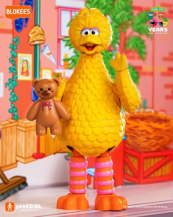 Sesame Street Friends Big Bird Blokees Figure - Image 3