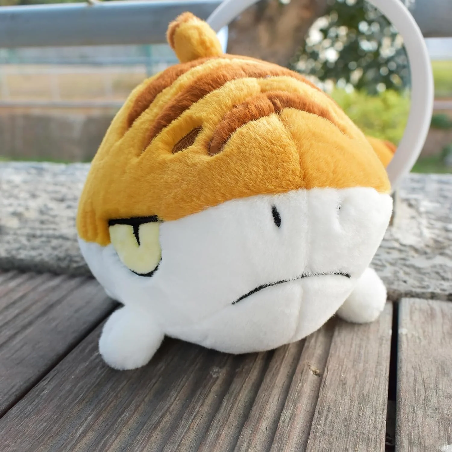 Sharkitty Shark Cat Cub Series Plush - Big Orange 20cm - Image 3