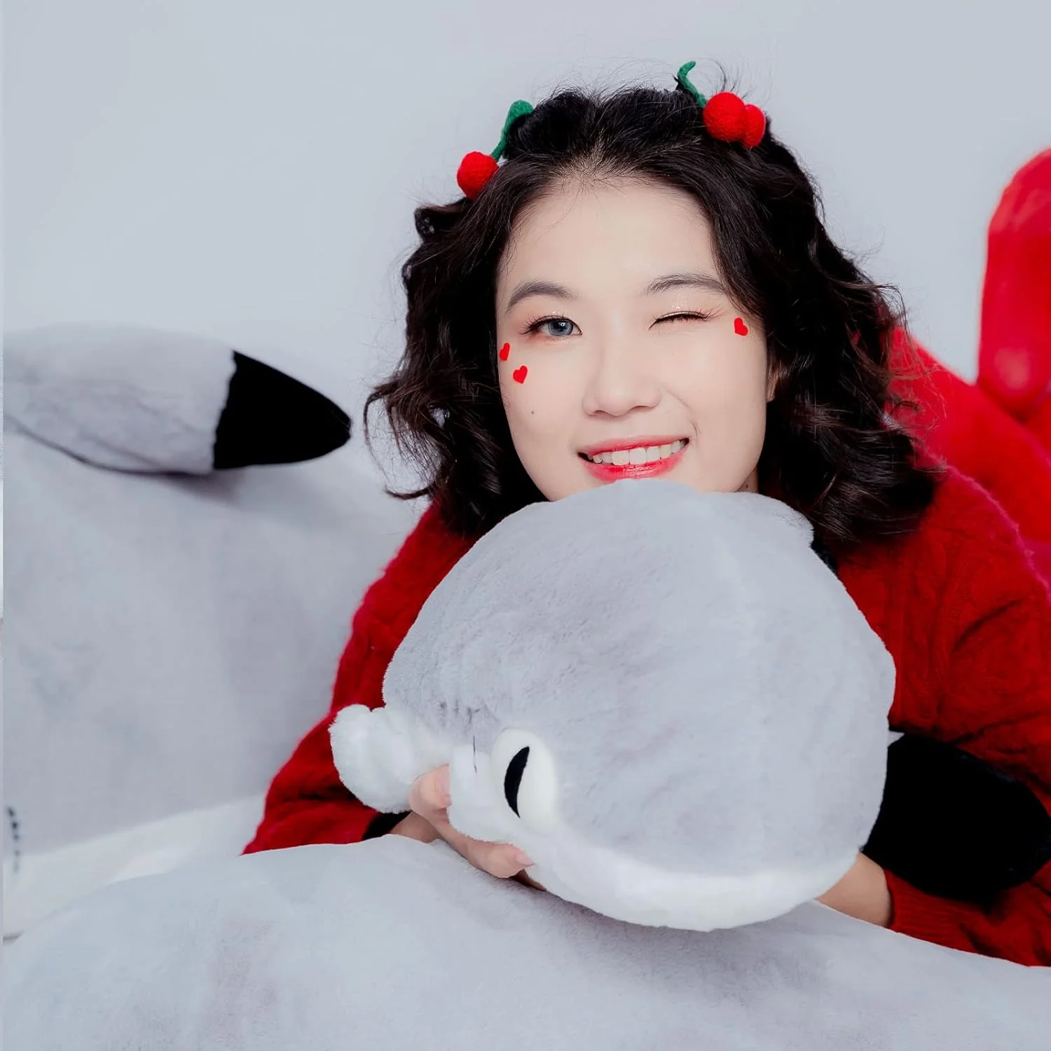 Sharkitty Shark Cat Plush Doll - 70cm - Image 3