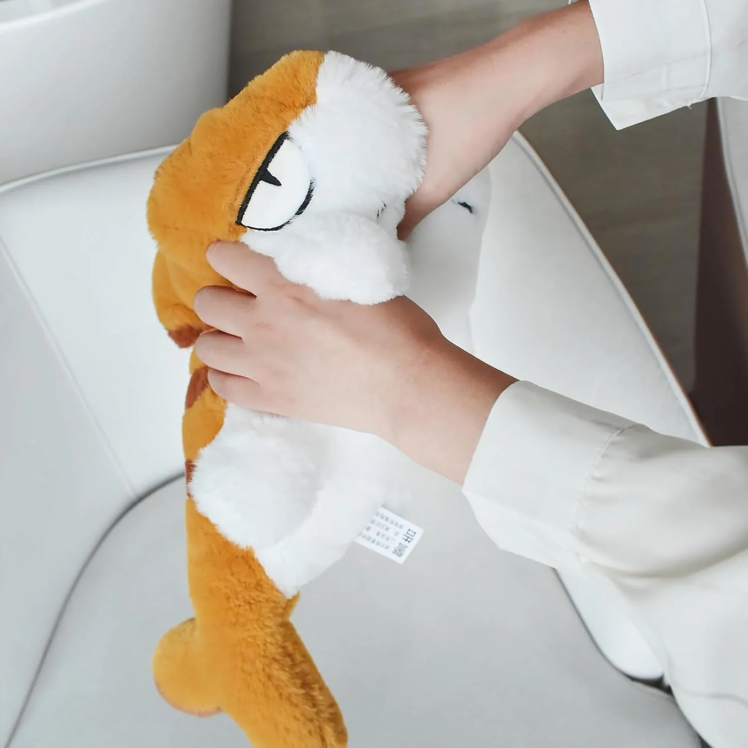 Sharkitty Shark Cat Plush Doll - Big Orange Shark Cat 50cm - Image 4