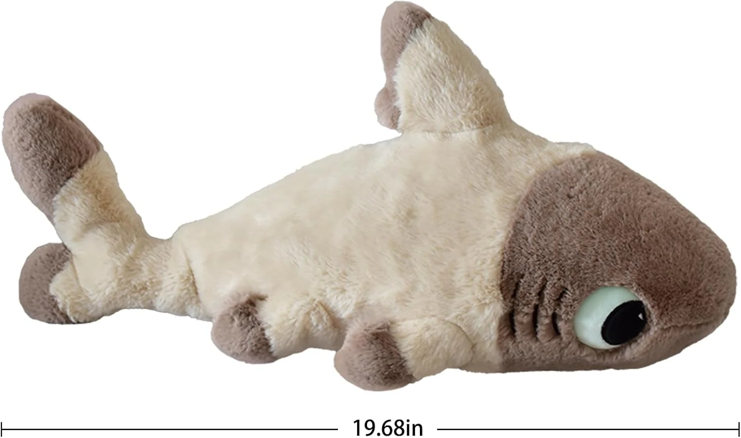 Sharkitty Shark Cat Plush Doll - Siamese Shark Cat 50cm - Image 6