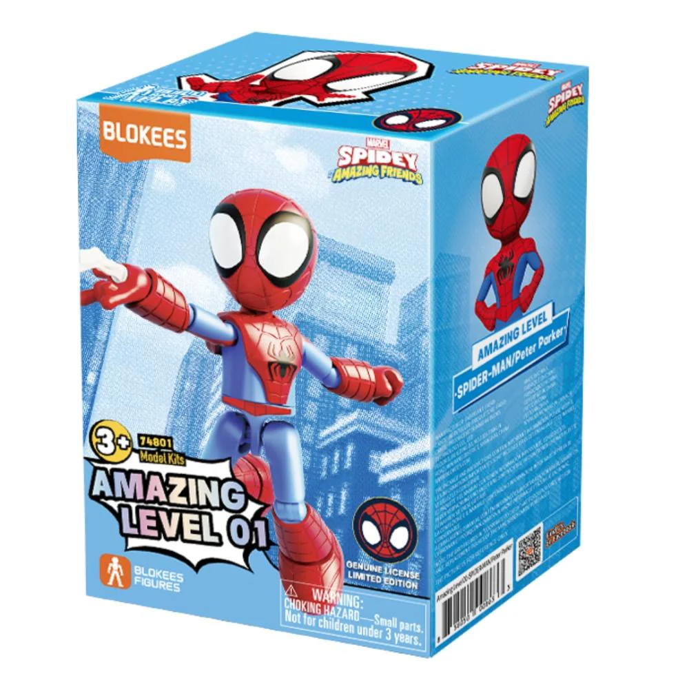 Spidey And Friends Peter Parker Blokees Figure