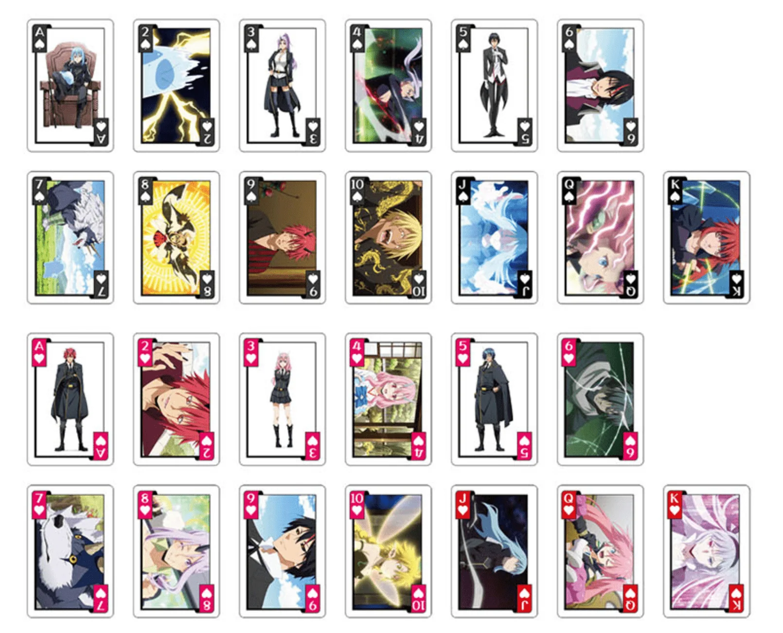 That Time I Got Reincarnated as a Slime - Anime Poker Cards (54-Card Deck) - Image 3