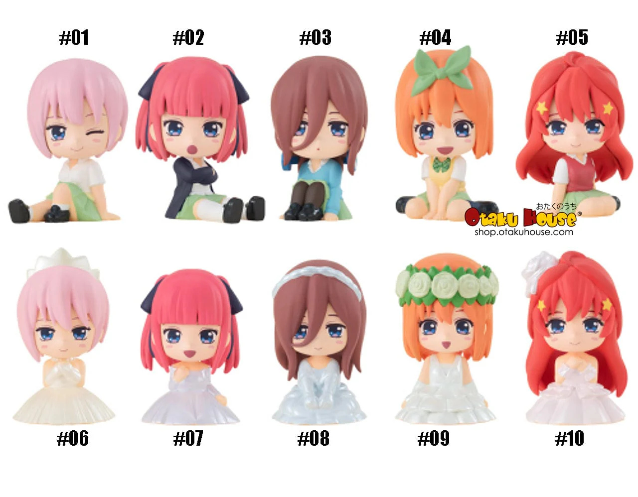[Blind Box] The Quintessential Quintuplets Rela Cot Figurines - Bandai - Image 3