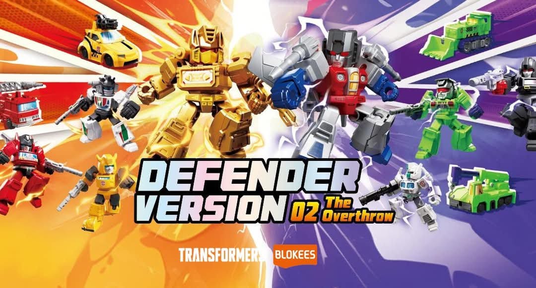 Transformers Blokees Figures - The Over Throw (Box of 12) - Image 3