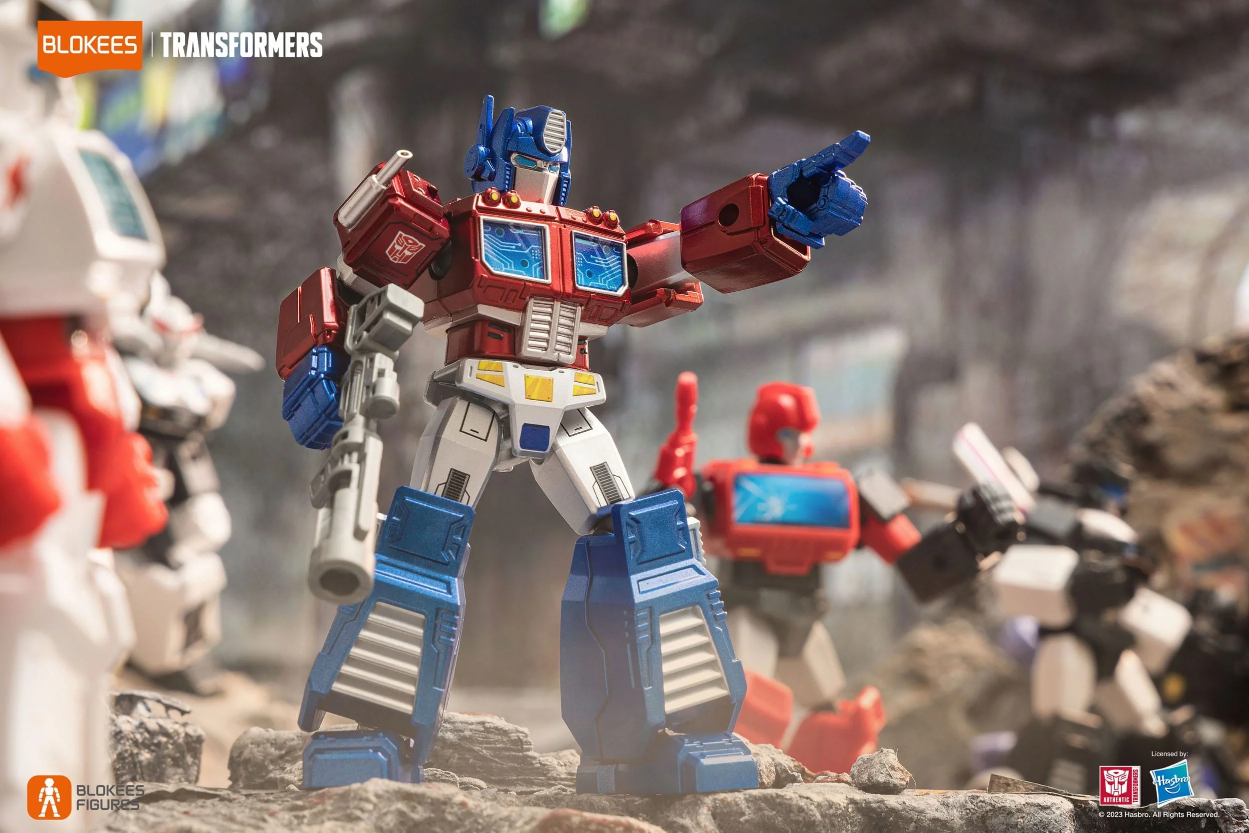Transformers Blokees Galaxy Version 01 Roll Out Figure (Box Of 9) - Image 13