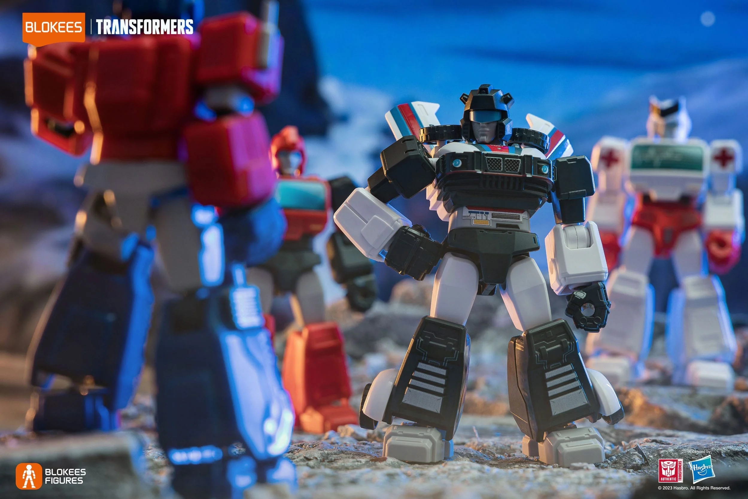 Transformers Blokees Galaxy Version 01 Roll Out Figure (Box Of 9) - Image 4