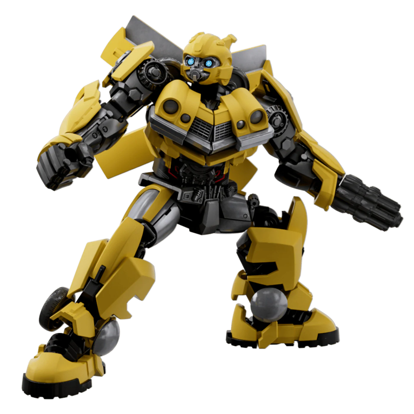 Transformers Bumblebee Blokees Figure - Classic Class(CC) 02 - Luminous Eyes - Image 3