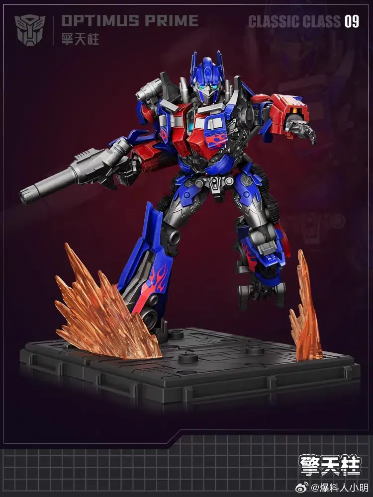 Transformers Classic Class(CC) 09-Movie 1 Optimus Prime (Luminous Eyes) Blokees Figure - Image 2